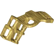 Minifig Neckwear Armor Shoulder Pad Single with Scabbard for 2 Katanas, 3 Lines