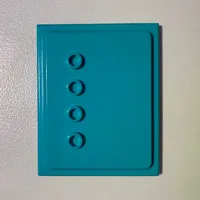 Scala, Building, Wall Panel 5 x 6 with Four Studs