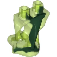 Lower Body, Ghost with Marbled Dark Green Pattern