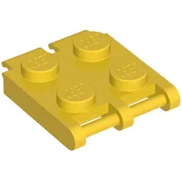 Scala, Plate Special 2 x 2 with End Bar and End Clips (Human Bracelet Segment)