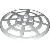 Dish 6 x 6 Inverted, Radar / Webbed [Anti-studs at 90°]