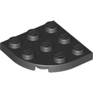 Plate Round Corner 3 x 3