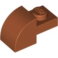 Brick Curved 1 x 2 x 1 with Curved Top