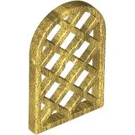 Window 1 x 2 x 2 2/3 Pane Lattice Diamond with Rounded Top