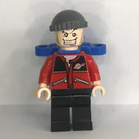 Jewel Thief with Blue Backpack