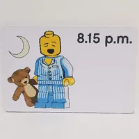Activity Card, Time-Teaching 12-Hour Clock 8.15 p.m.