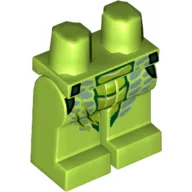 Hips and Lime Legs with Green Scales Print (Spitta)