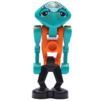 Martian, Orange and Black