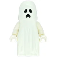 Ghost with Open Mouth and Brick Built Legs