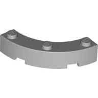 Brick Round Corner 4 x 4 Macaroni Wide with 3 Studs