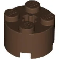 Brick Round 2 x 2 with Axle Hole
