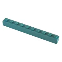 Modulex Brick 1 x 10 with M on Stud