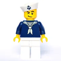 Sailor, Dark Blue Uniform, Sailor Hat with Anchor
