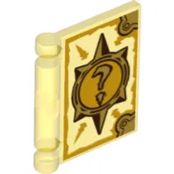 Book Cover with Question Mark Print