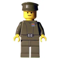 Imperial Officer / Captain / Commandant / Commander, Dark Gray Uniform, Yellow Skin