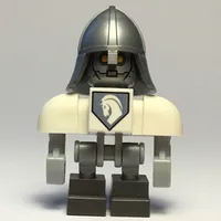 Lance Bot with Silver Helmet