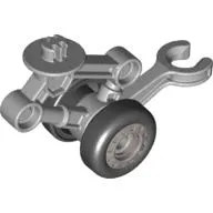 Duplo Airplane Landing Gear with Two Wheels and Clip