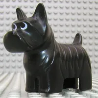 Duplo Animal Dog Scottish Terrier / Scottie (No Base)