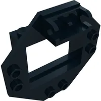 Hinge Window Frame 1 x 4 x 3 with Octagonal Panel