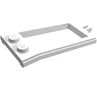 Animal / Creature Accessory, Horse Hitching, with 1 x 2 Studs, Hinge [2 Fingers]