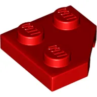 Wedge Plate 2 x 2 Cut Corner