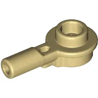 Plate Round 1 x 1 with Hollow Stud and Horizontal Bar 1L