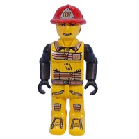 Juniors Midifig, Fireman in Hat #07