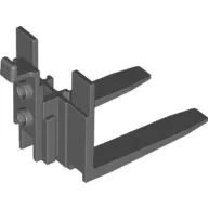 Forklift Forks, Wide Reinforced [with Rubber Belt Holder]
