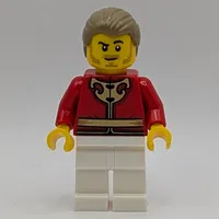 Dragon Operator, White Legs, Dark Tan Hair