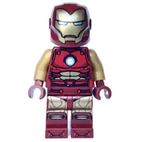Iron Man, Pearl Gold Arms, Round Arc Reactor, Full Helmet