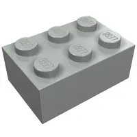 Brick 2 x 3 without Cross Supports