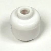 Pen Bead, Round Small, Curved Edges / Cylinder with Spider-Man Head Print