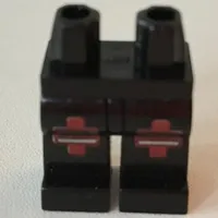 Hips and Black Legs with Red Kneepads Print (Sky)