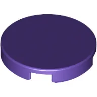 Tile Round 2 x 2 with Bottom Stud Holder