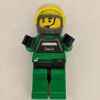 Rebel Pilot A-wing, Green Uniform, Yellow Skin