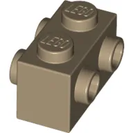 Brick Special 1 x 2 with Studs on 2 Sides