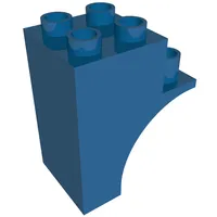 Duplo Brick Arch Half 2 x 3 x 3