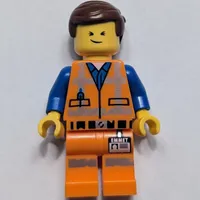 Emmet, Worn Outfit, Happy / Closed Eyes