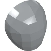 Large Figure Shoulder Cover, Armor, Round, Smooth [Plain]