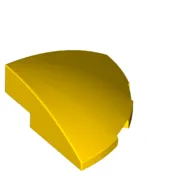 Brick Round Corner, Curved 3 x 3 x 1 Quarter Circle