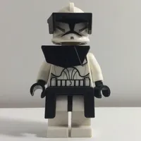 Clone Commander, Black Pauldron and Kama