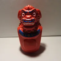 Creature Body Part, Lion / Dog Head and Torso with Jun-Chi Print