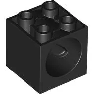 Brick Special 2 x 2 x 1 2/3 with Worm Gear Hole