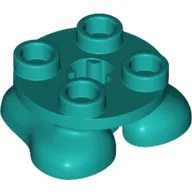 Feet, 2 x 2 x 2/3 with 4 Studs on Top