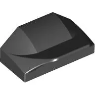 Wedge Curved 1 x 2 x 2/3 No Studs, Wing End