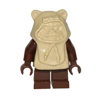 Paploo, Ewok, Tan Hood with Tan Face
