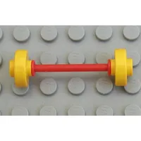 Belville / Fabuland Wheels with Red Axle