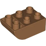 Duplo Brick 2 x 3 with Curved Bottom