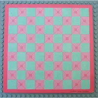 Playmat, Scala, with Pink and Green Squares Print