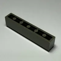 Brick 1 x 6 with Bottom Tubes and 2 Lowered Cross Supports